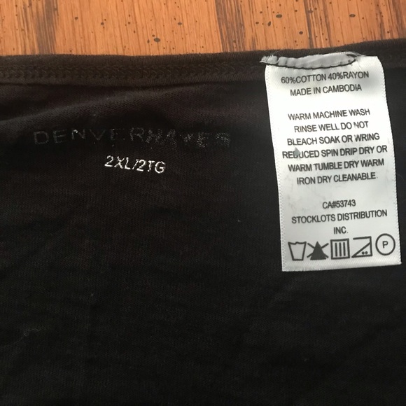 💥SALE💥 🔴2/$10 🆕 Denver Hayes Super Soft Black Henley Tee - Picture 4 of 6